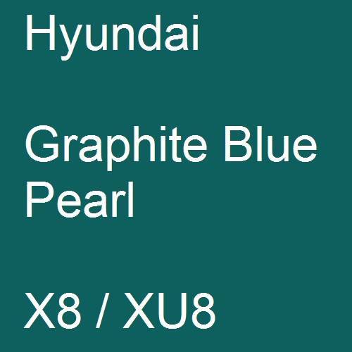 Hyundai, Graphite Blue Pearl, X8 / XU8.